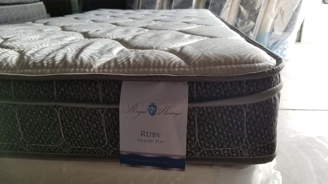ruby pillow top mattress